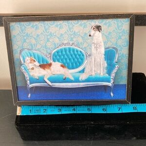- Wedding Dogs in Rustic Frame